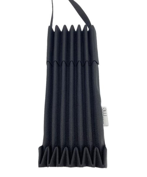 me ISSEY MIYAKE（ミーイッセイ ミヤケ）me ISSEY MIYAKE (ミーイッセイ ミヤケ) プリーツショルダーバッグ/TRUNK PLEATS BAG ブラック サイズ:- 未使用品の古着・服飾アイテム