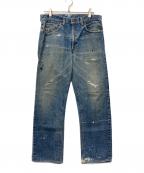 LEVI'Sリーバイス）の古着「66前期 505デニムパンツ」｜インディゴ