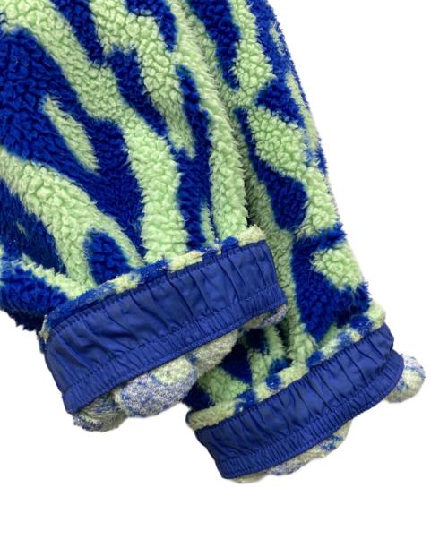 NIKE（ナイキ）NIKE (ナイキ) シェルパAOPジャケット グリーン×ブルー サイズ:Lの古着・服飾アイテム