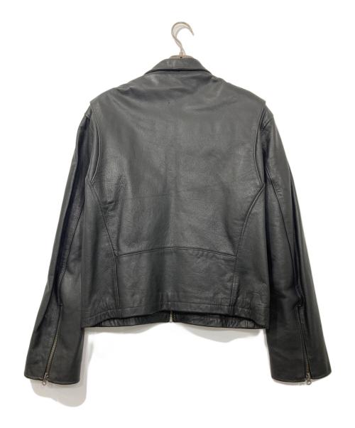 POLO JEANS CO.（ポロジーンズカンパニー）POLO JEANS CO. (ポロジーンズカンパニー) レザージャケット ブラック サイズ:Mの古着・服飾アイテム