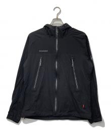 MAMMUT（マムート）の古着「Masao Light HS Hooded Jacket AF/ハードシェルジャケット」｜ブラック