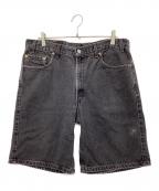 LEVI'Sリーバイス）の古着「デニムショーツ」｜ブラック