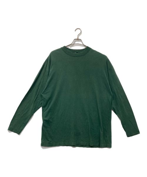 MARITHE+FRANCOIS GIRBAUD（マリテフランソワジルボー）MARITHE+FRANCOIS GIRBAUD (マリテフランソワジルボー) ロングスリーブカットソー グリーン サイズ:ONE SIZE FITS ALLの古着・服飾アイテム
