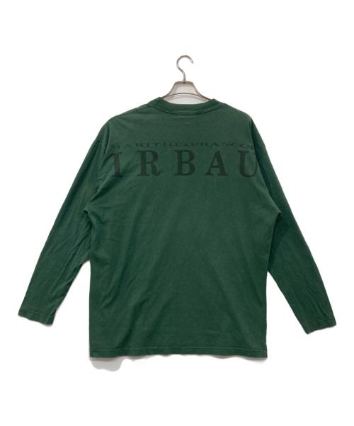 MARITHE+FRANCOIS GIRBAUD（マリテフランソワジルボー）MARITHE+FRANCOIS GIRBAUD (マリテフランソワジルボー) ロングスリーブカットソー グリーン サイズ:ONE SIZE FITS ALLの古着・服飾アイテム