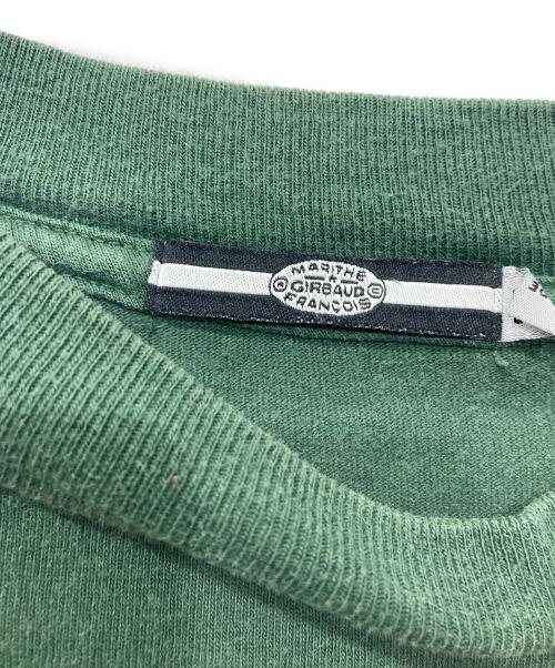 MARITHE+FRANCOIS GIRBAUD（マリテフランソワジルボー）MARITHE+FRANCOIS GIRBAUD (マリテフランソワジルボー) ロングスリーブカットソー グリーン サイズ:ONE SIZE FITS ALLの古着・服飾アイテム