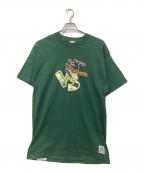 VISION STREET WEARヴィションストリートウェアー）の古着「Tシャツ」｜グリーン