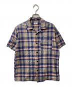 C.P COMPANYシーピーカンパニー）の古着「オープンカラーシャツ」｜グレー