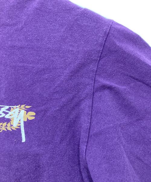 stussy（ステューシー）stussy (ステューシー) 00's プリントTシャツ パープル サイズ:Ｍの古着・服飾アイテム