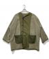 COMME des GARCONS JUNYA WATANABE MAN（コム デ ギャルソン ジュンヤ ワタナベ マン）の古着「ウールツイル縮絨×綿エステルタイプライター ジャケット」｜カーキ