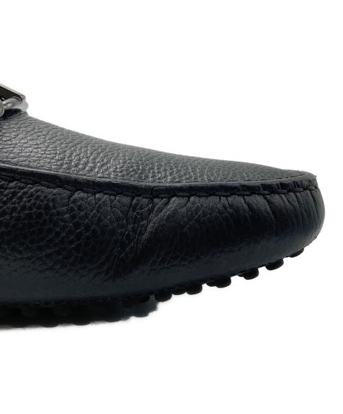TOD'S（トッズ）TOD'S (トッズ) ドライビングシューズ ブラック サイズ:7 1/2の古着・服飾アイテム