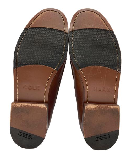 COLE HAAN（コールハーン）COLE HAAN (コールハーン) ビットローファー/ピンチ グランド ビット ブラウン サイズ:8Wの古着・服飾アイテム