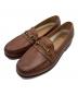 COLE HAAN（コールハーン）の古着「ビットローファー/ピンチ グランド ビット」｜ブラウン