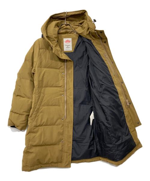 DANTON（ダントン）DANTON (ダントン) フード付きロングダウンコート ブラウン サイズ:36の古着・服飾アイテム