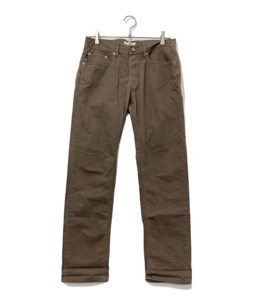 STONE ISLAND（ストーンアイランド）STONE ISLAND (ストーンアイランド) Slim Fit Trousers ブラウン サイズ:W30の古着・服飾アイテム