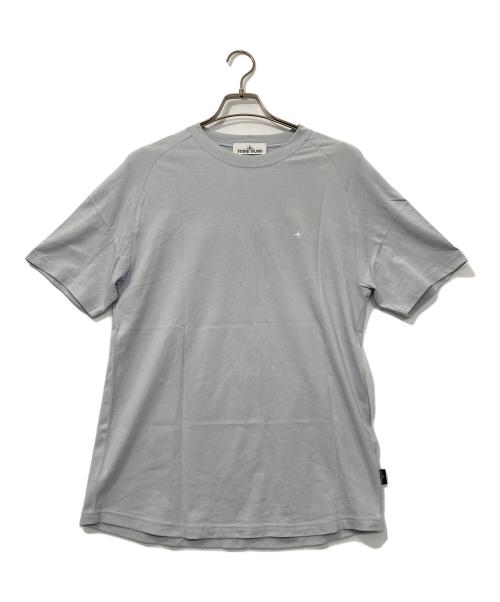 STONE ISLAND（ストーンアイランド）STONE ISLAND (ストーンアイランド) Tシャツ スカイブルー サイズ:Lの古着・服飾アイテム