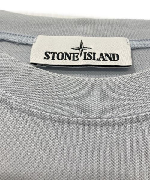 STONE ISLAND（ストーンアイランド）STONE ISLAND (ストーンアイランド) Tシャツ スカイブルー サイズ:Lの古着・服飾アイテム