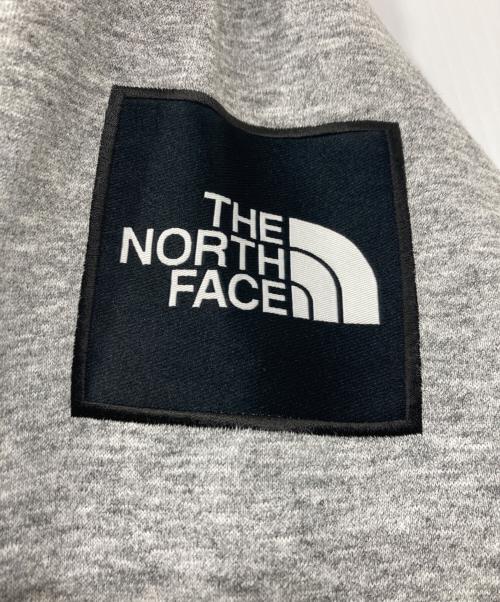 THE NORTH FACE（ザ ノース フェイス）THE NORTH FACE (ザ ノース フェイス) SQARE LOGO FULLZIP / スクエアロゴ フルジップ フーディー グレー サイズ:XLの古着・服飾アイテム