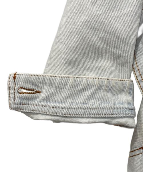 DIESEL（ディーゼル）DIESEL (ディーゼル) De-Flaminia ベルテッド デニムジャケット ブルー サイズ:Sの古着・服飾アイテム