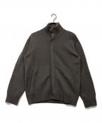 ISSEY MIYAKE MENイッセイミヤケメン）の古着「スタンドカラーカーディガン」｜グレー