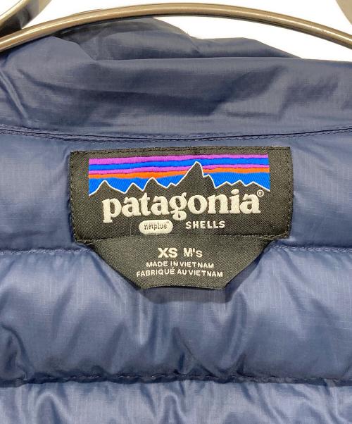 Patagonia（パタゴニア）Patagonia (パタゴニア) ダウン・セーター・ベスト ネイビー サイズ:XS 未使用品の古着・服飾アイテム