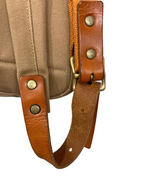 Southern Field Industries（サザンフィールドインダストリーズ）SOUTHERN FIELD INDUSTRIES (サザンフィールドインダストリーズ) キャンバスリュック ベージュの古着・服飾アイテム