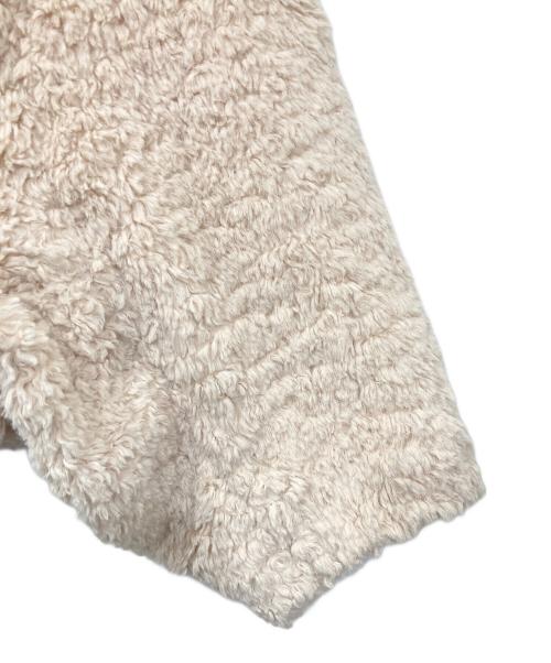 Snidel（スナイデル）Snidel (スナイデル) ショートボアコート/ブルゾン アイボリー サイズ:ONEの古着・服飾アイテム