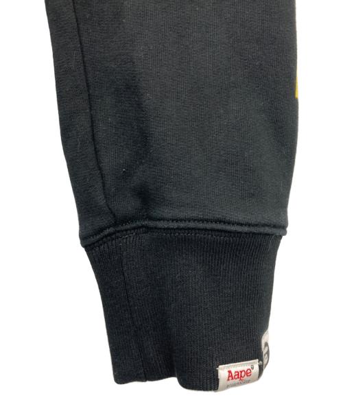 Aape BY A BATHING APE（エーエイプ バイ アベイシングエイプ）Aape BY A BATHING APE (エーエイプ バイ アベイシングエイプ) ジップパーカー ブラック サイズ:Mの古着・服飾アイテム