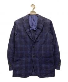 BEAMS F（ビームスエフ）の古着「シャドウチェックジャケット」｜ネイビー