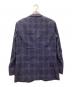 BEAMS F (ビームスエフ) シャドウチェックジャケット ネイビー サイズ:50：11000円