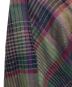 中古・古着 Vivienne Westwood RED LABEL (ヴィヴィアンウエストウッドレッドレーベル) タータンチェック変形スカート グリーン×パープル サイズ:38：8000円