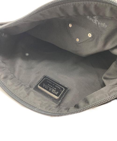 PRADA（プラダ）PRADA (プラダ) ナイロンショルダーバッグ ブラック サイズ:-の古着・服飾アイテム