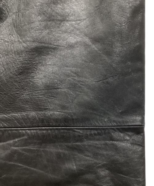 GAP（ギャップ）GAP (ギャップ) boot fit LEATHER PANTS ブラック サイズ:W28の古着・服飾アイテム
