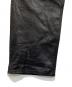 中古・古着 GAP (ギャップ) boot fit LEATHER PANTS ブラック サイズ:W28：9000円
