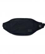 PORTER×DESCENTE ALLTERRAINポーター×デザイント オルテライン）の古着「SLING SHOULDER BAG/スリング ショルダー バッグ」｜ブラック
