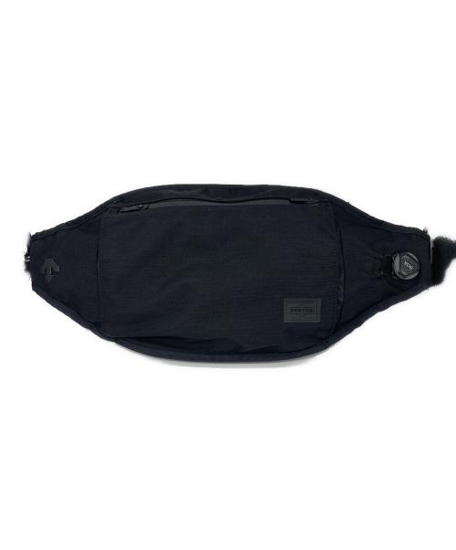PORTER（ポーター）PORTER (ポーター) DESCENTE ALLTERRAIN (デザイント オルテライン) SLING SHOULDER BAG/スリング ショルダー バッグ ブラック サイズ:-の古着・服飾アイテム