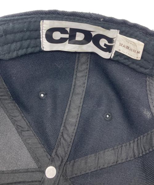 CDG COMME des GARCONS（シーディージー コムデギャルソン）CDG COMME des GARCONS (シーディージー コムデギャルソン) キャップ ブラックの古着・服飾アイテム