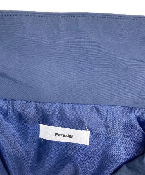 PERUSHU（ペルーシュ）Perushu (ペルーシュ) MLB (エムエルビー) ナイロンジャケット ネイビー サイズ:Mの古着・服飾アイテム