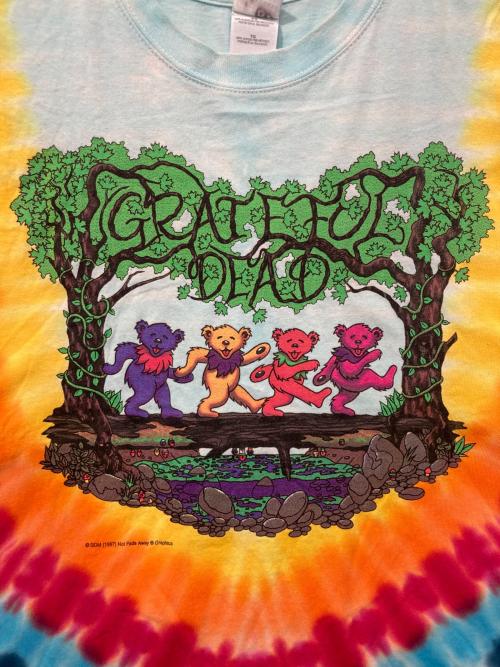 GRATEFUL DEAD（グレイトフル・デッド）GRATEFUL DEAD (グレイトフル・デッド) タイダイＴシャツ マルチカラー サイズ:XLの古着・服飾アイテム