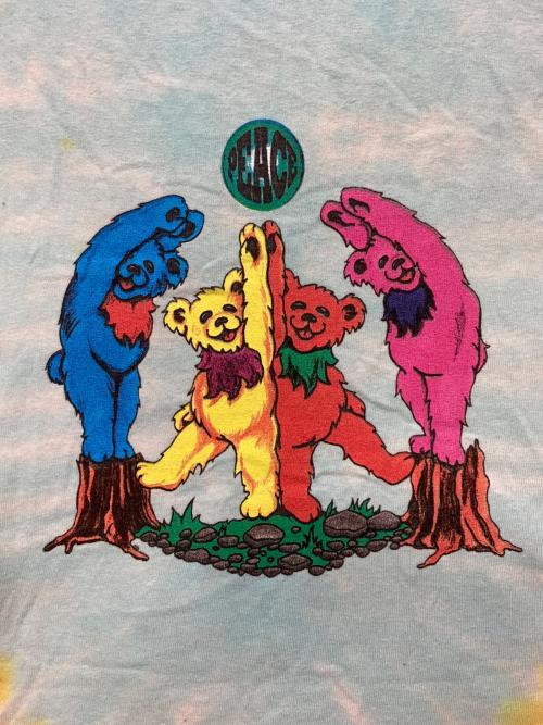 GRATEFUL DEAD（グレイトフル・デッド）GRATEFUL DEAD (グレイトフル・デッド) タイダイＴシャツ マルチカラー サイズ:XLの古着・服飾アイテム