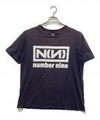 NUMBER (N)INEナンバーナイン）の古着「フェードＴシャツ」｜ネイビー