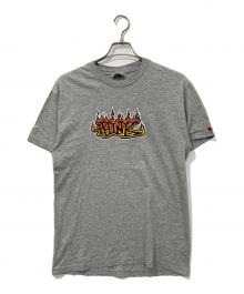 think skateboards（シンクスケートボーズ）の古着「Tシャツ」｜グレー
