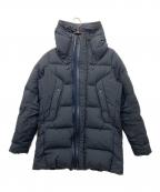 DESCENTE ALLTERRAINデザイント オルテライン）の古着「ダウンジャケット」｜ブラック
