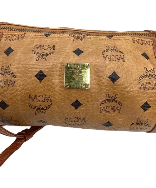 MCM（エムシーエム）MCM (エムシーエム) ショルダーバッグ ブラウンの古着・服飾アイテム