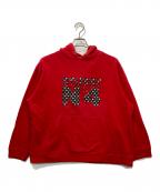 stussyステューシー）の古着「パーカー」｜レッド