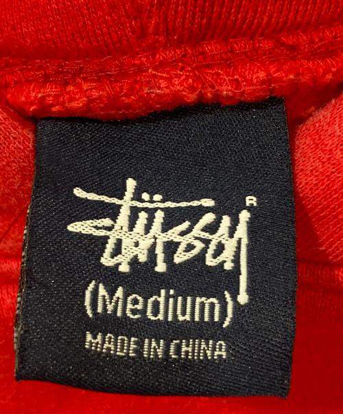stussy（ステューシー）stussy (ステューシー) パーカー レッド サイズ:Mの古着・服飾アイテム