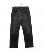 LEVI'Sリーバイス）の古着「後染サルファブラック デニムパンツ」｜ブラック
