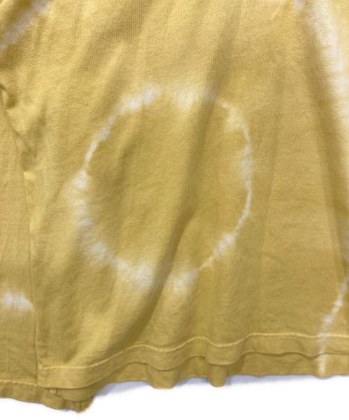 Acne studios（アクネ ストゥディオス）ACNE STUDIOS (アクネ ストゥディオス) Tie dye polo shirt/タイダイポロシャツ イエロー サイズ:XSの古着・服飾アイテム