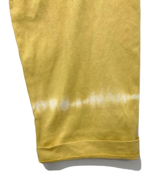 Acne studios（アクネ ストゥディオス）ACNE STUDIOS (アクネ ストゥディオス) Tie dye polo shirt/タイダイポロシャツ イエロー サイズ:XSの古着・服飾アイテム