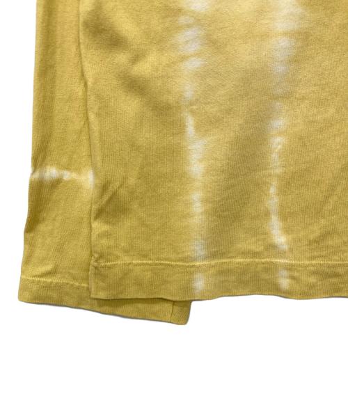 Acne studios（アクネ ストゥディオス）ACNE STUDIOS (アクネ ストゥディオス) Tie dye polo shirt/タイダイポロシャツ イエロー サイズ:XSの古着・服飾アイテム