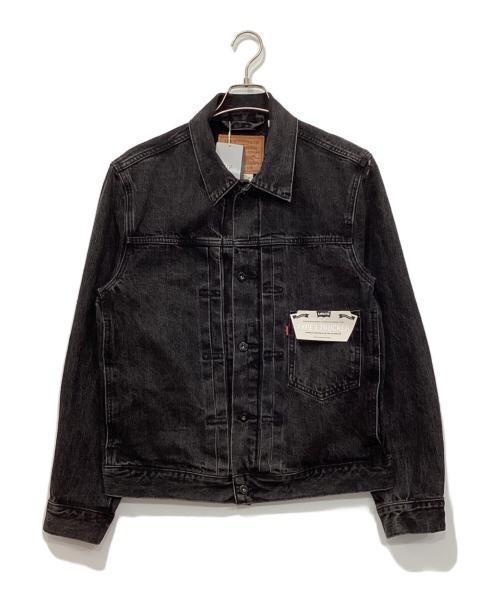 LEVI'S PReMIUM（リーバイス プレミアム）LEVI'S PReMIUM (リーバイスプレミアム) 417 by EDIFICE (417 バイ エディフィス) 30th 別注 Type 1 Trucker Jacket BLACK ブラック サイズ:S 未使用品の古着・服飾アイテム